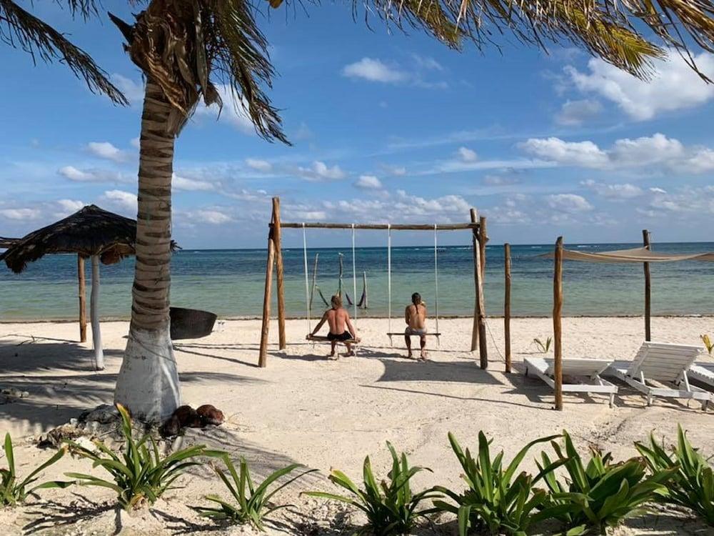 Hotel Arenas Mahahual Dış mekan fotoğraf